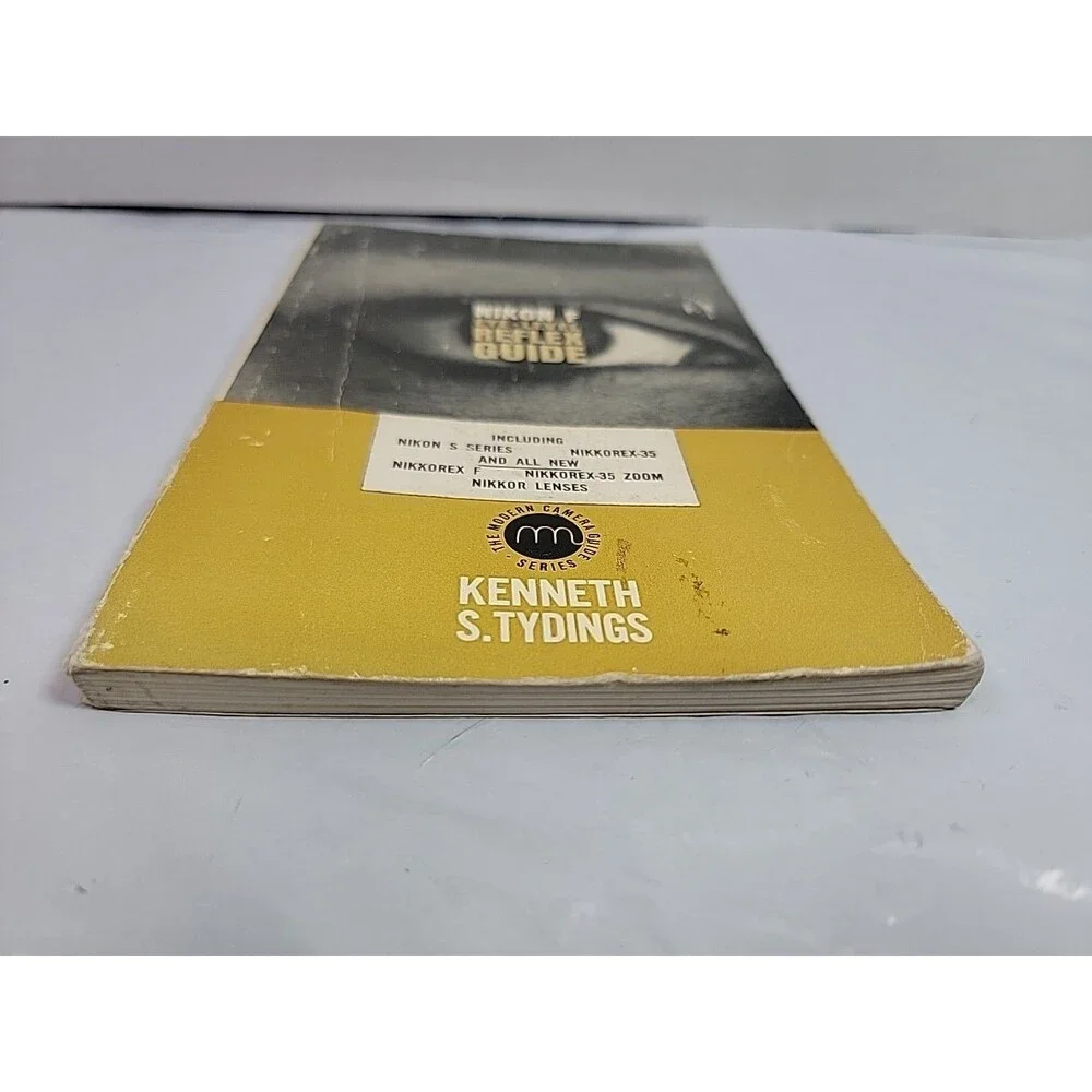 Vintage 1962 Nikon F Eye Level Reflex Guide Kenneth Tyding First Printing Camera